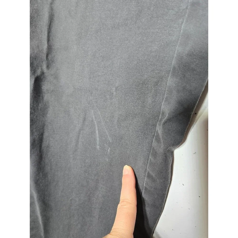 Banana Republic Mens Gray Aiden Straight Chino Pants 32/32 Preppy Neutral Career